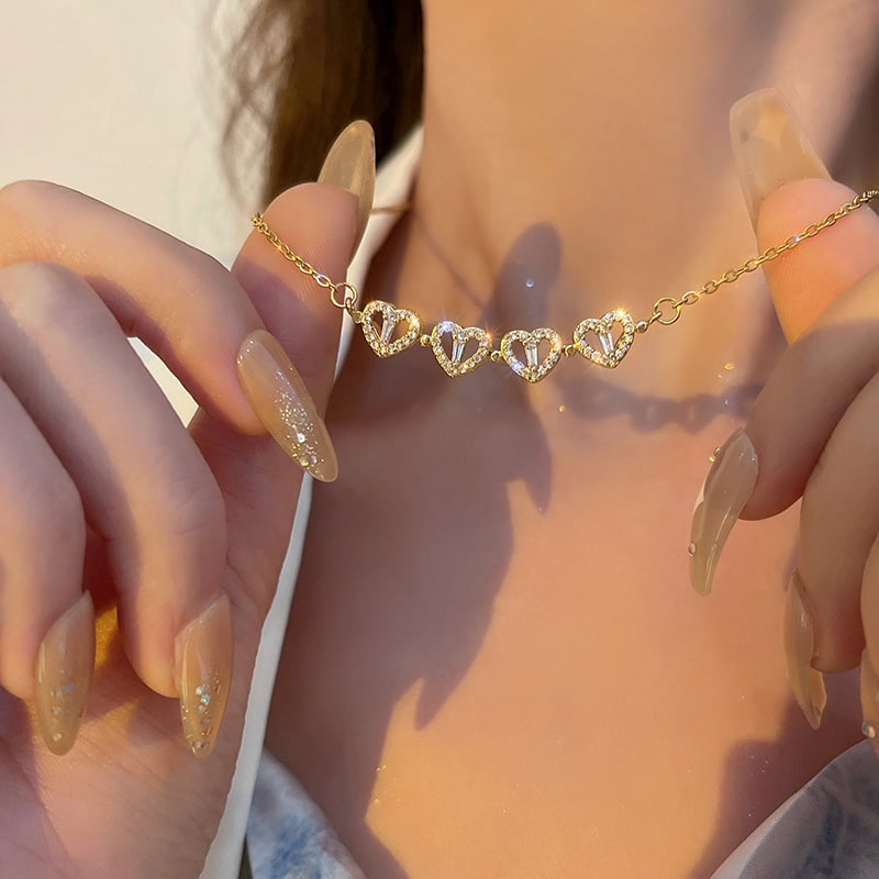 Heart Chain Necklace